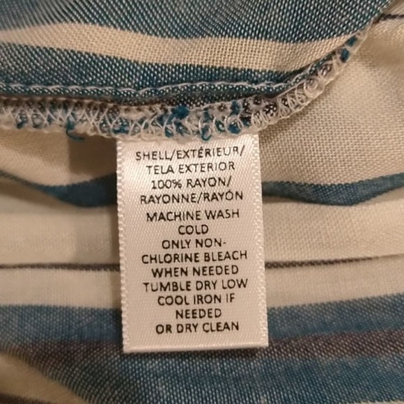 Loft Striped Beach Skirt, size S‎ - Picture 3 of 4